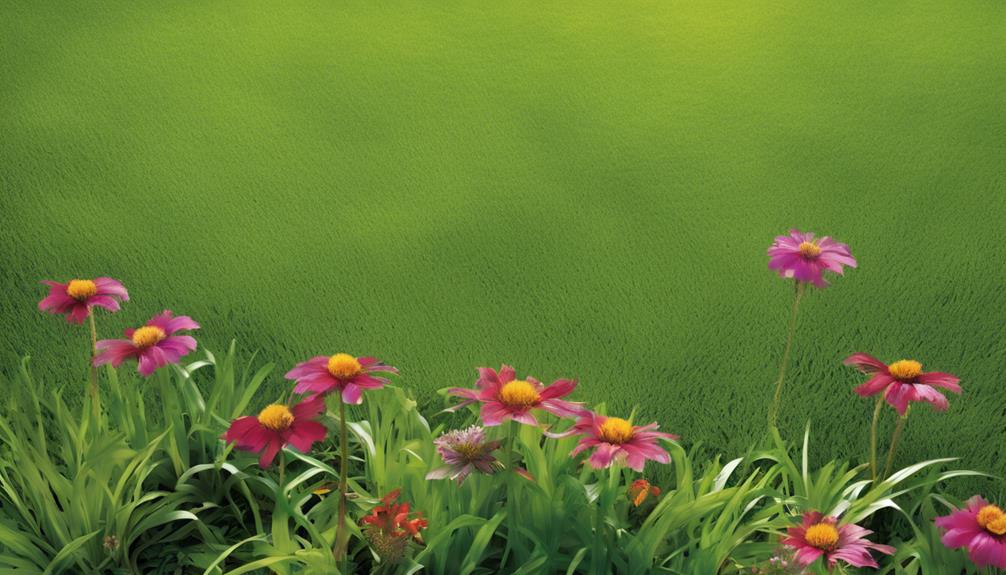 ciep olubne trawy rosn ce