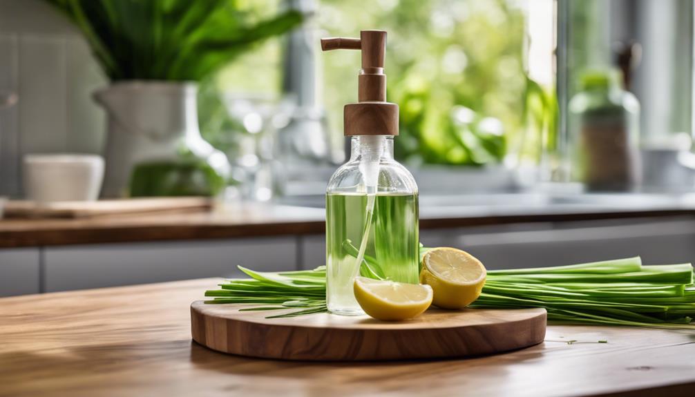 lemongrass cleaning house scent