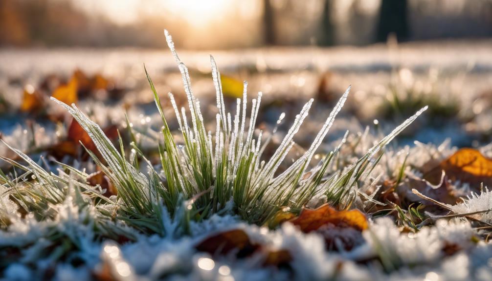 ochrona trawy przed mrozem