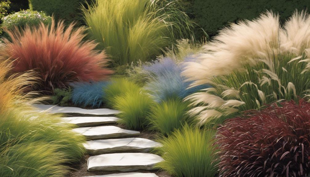 odmiany traw ozdobnych popularne