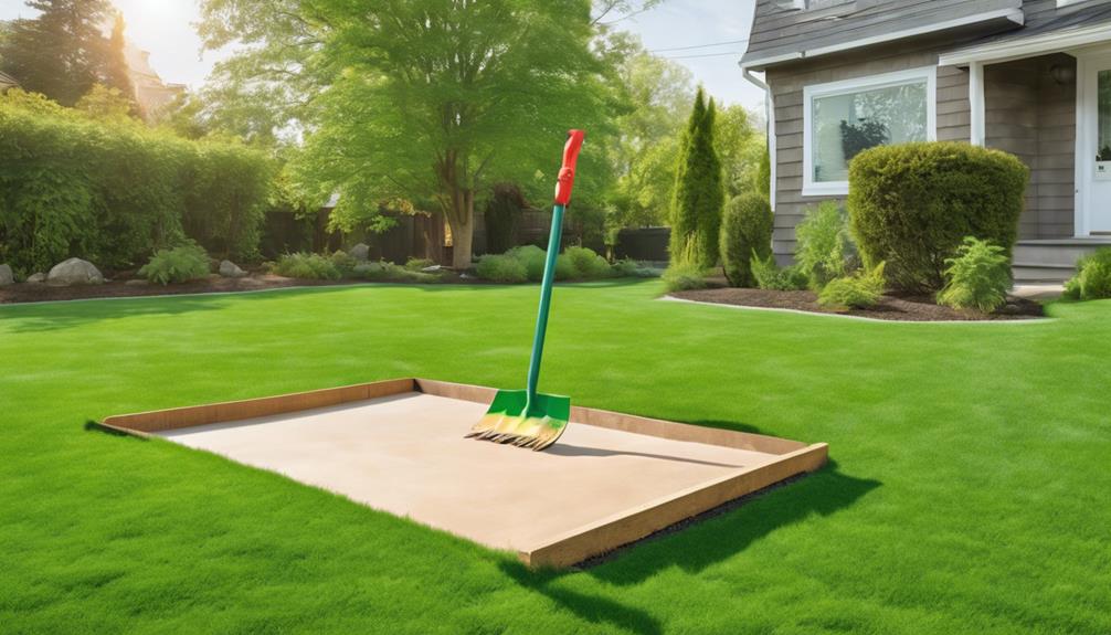 przygotowanie terenu trawiastego