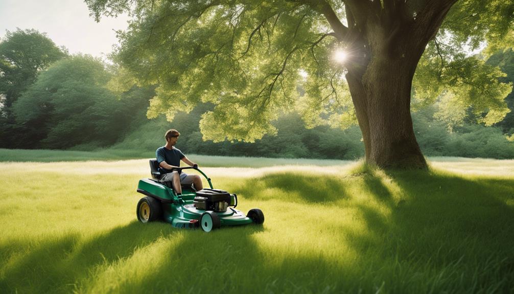 skuteczne techniki koszenia trawy