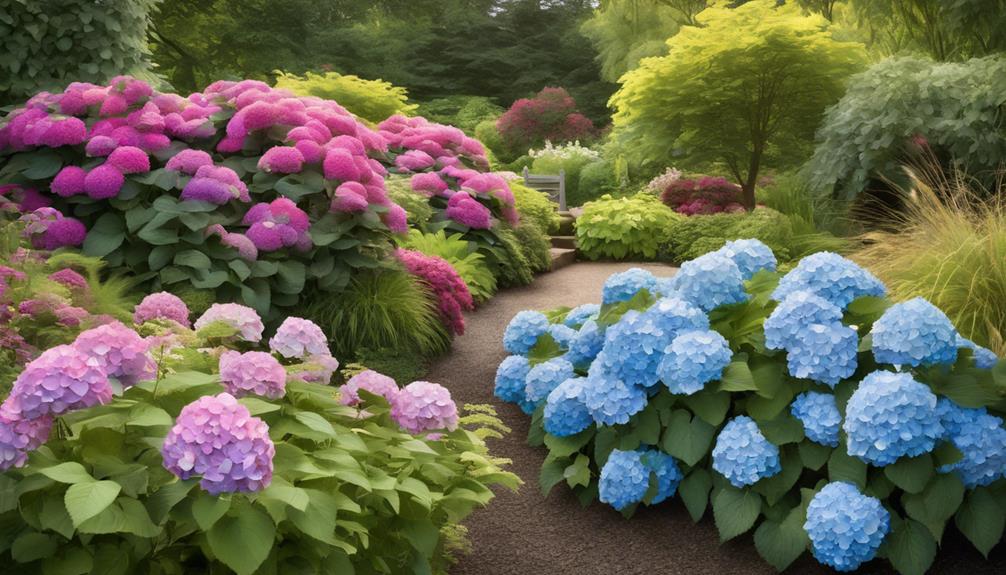 trawy dla hortensji idealne