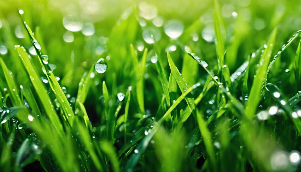 wp yw deszczu na traw