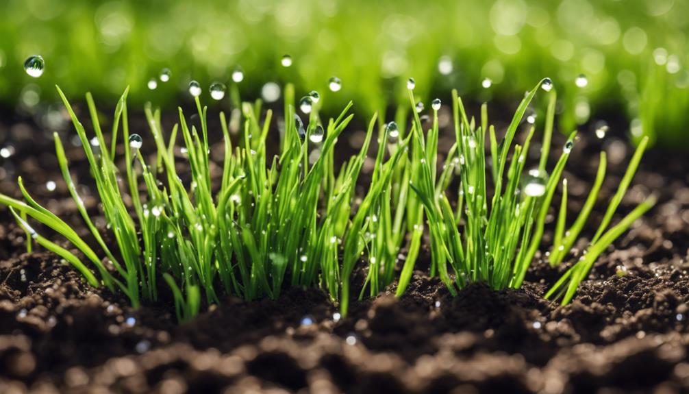 wymagania dotycz ce podlewania siew w